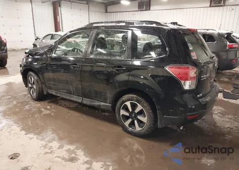 2017 Subaru Forester 2.5I from USA, damaged, VIN JF2SJABC7HH578436